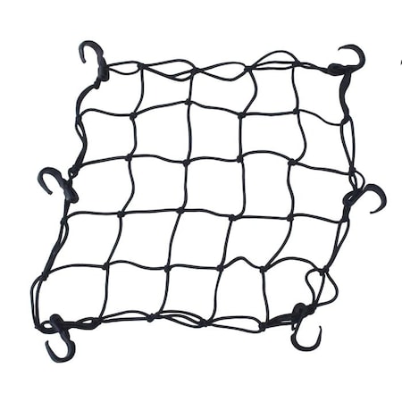 Boxer Tools ATV Motorcycle Cargo Net with 6 Hooks 77094